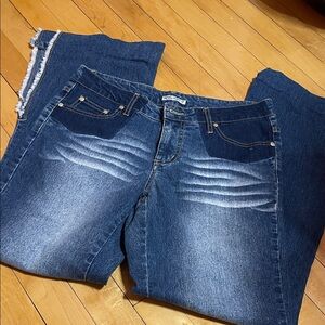 Y2K Michael G Indigo Flare Jeans